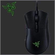 Razer DeathAdder V2 Mini - Ergonomic Wired Gaming Mouse With Mouse Grip Tapes (AC0410090)